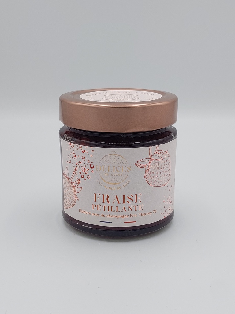 Confiture Fraise Pétillante 230GR